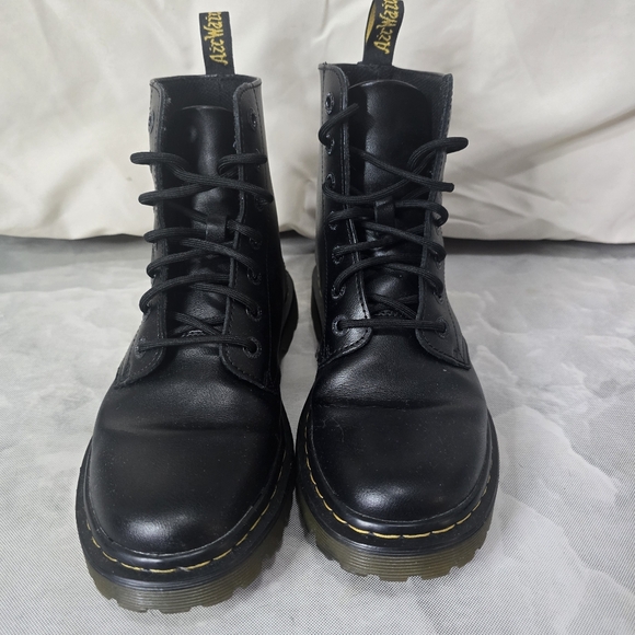 Dr. Martens Luana Combat Boots — Black — Women’s 7 - Picture 2 of 6